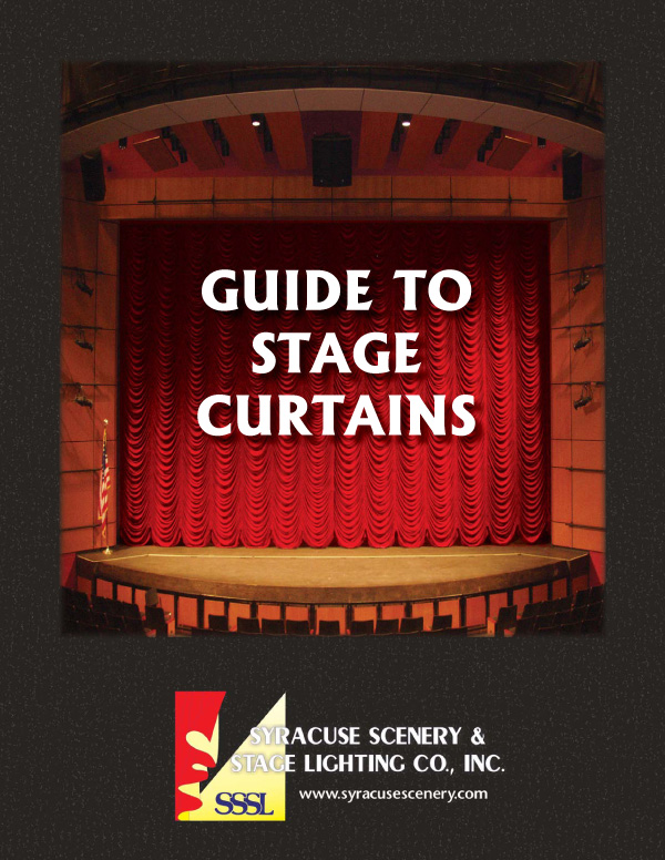 The cover of our "Guide To Stage Curtains" booklet
